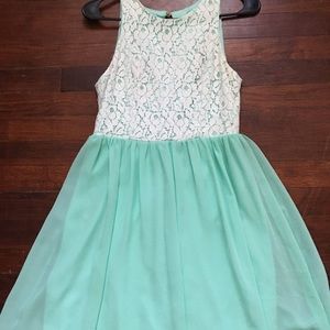 Teal Semi Formal Dress
